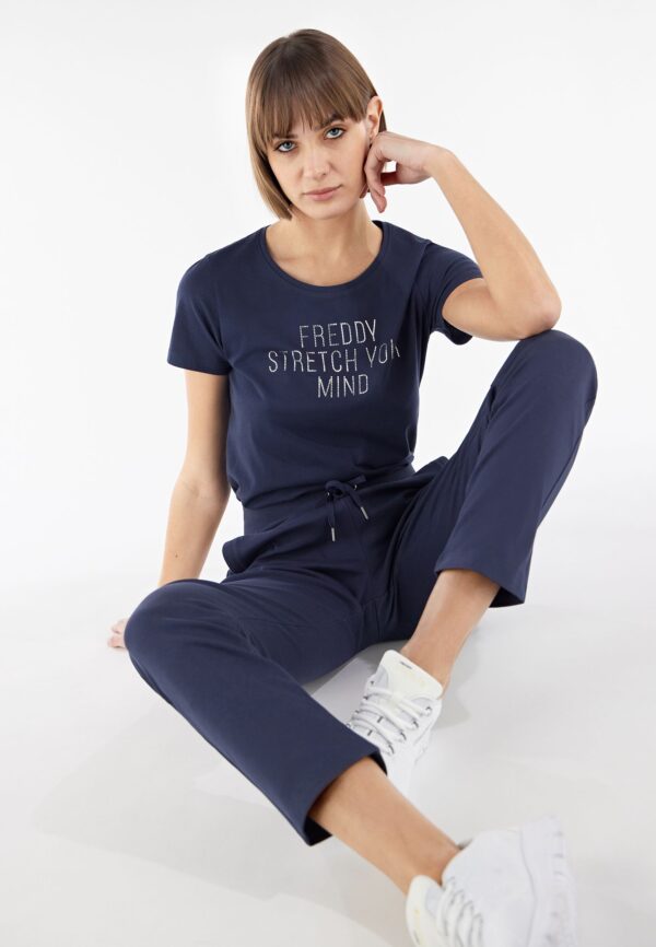 FREDDY T-SHIRT COTONE CON STAMPA S3WBCT7 ♀ - immagine 7