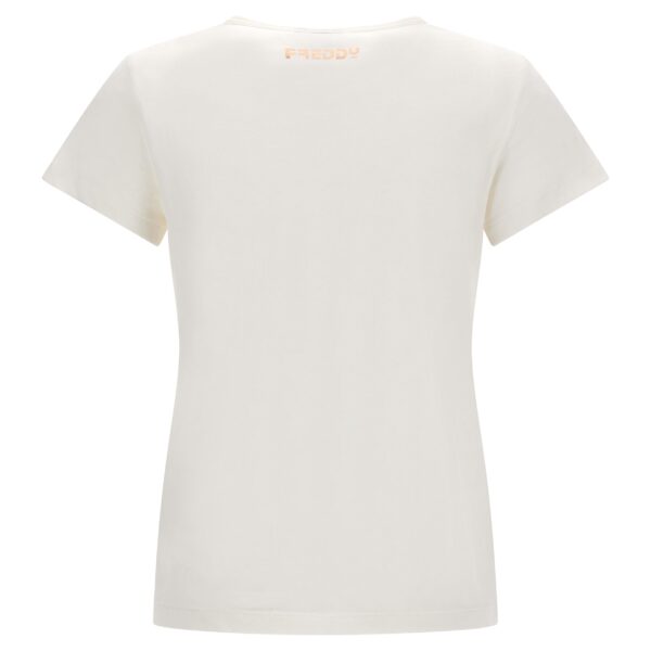 FREDDY T-SHIRT CON STAMPA LUCIDA F2WBCT8 ♀ - immagine 5