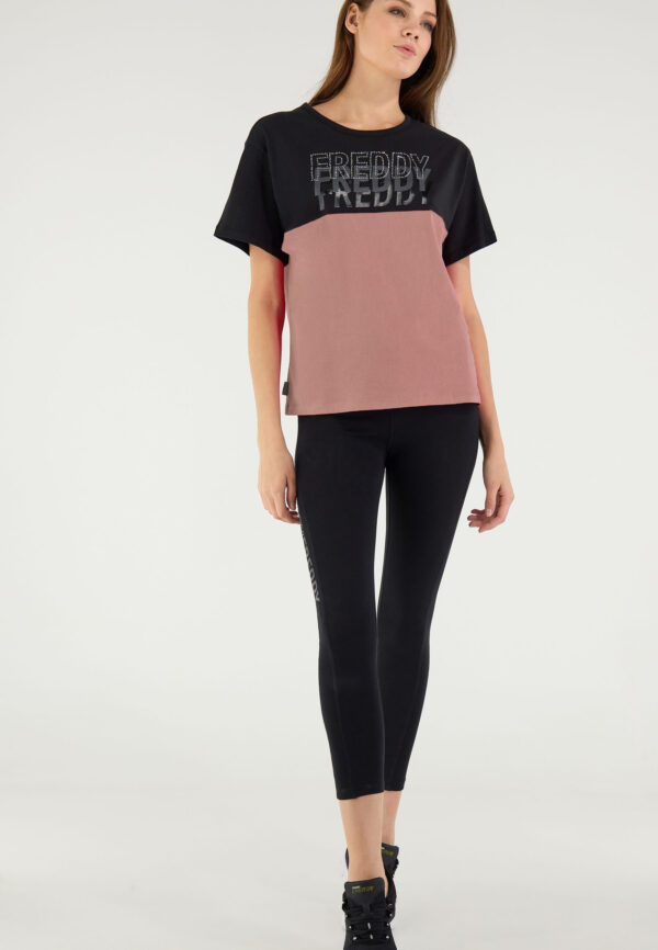 FREDDY T-SHIRT BICOLORE F2WMVT2 ♀