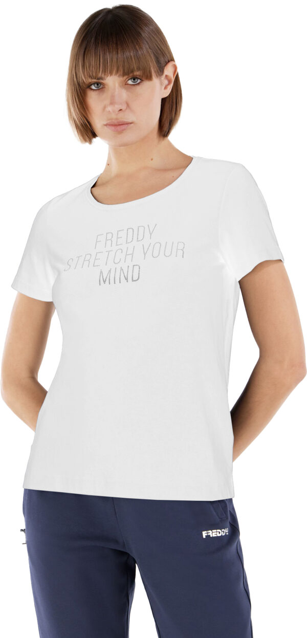 FREDDY T-SHIRT COTONE CON STAMPA S3WBCT7 ♀ - immagine 10