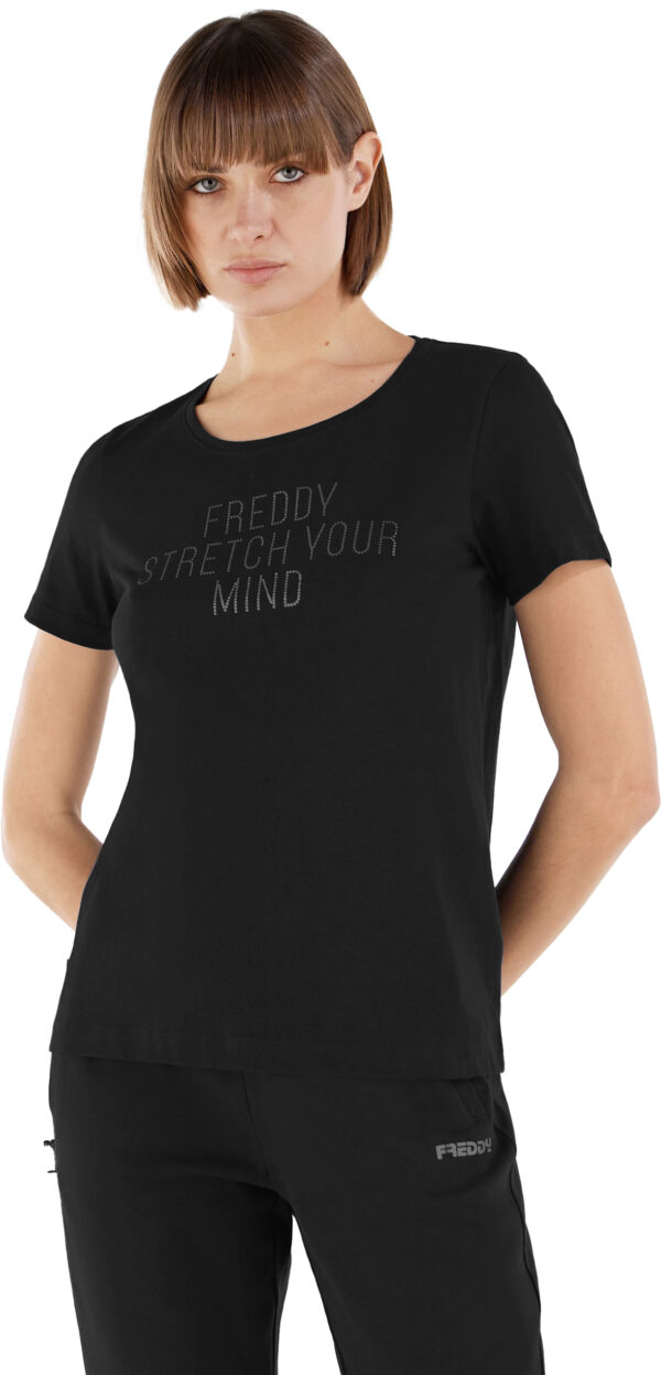 FREDDY T-SHIRT COTONE CON STAMPA S3WBCT7 ♀ - immagine 12