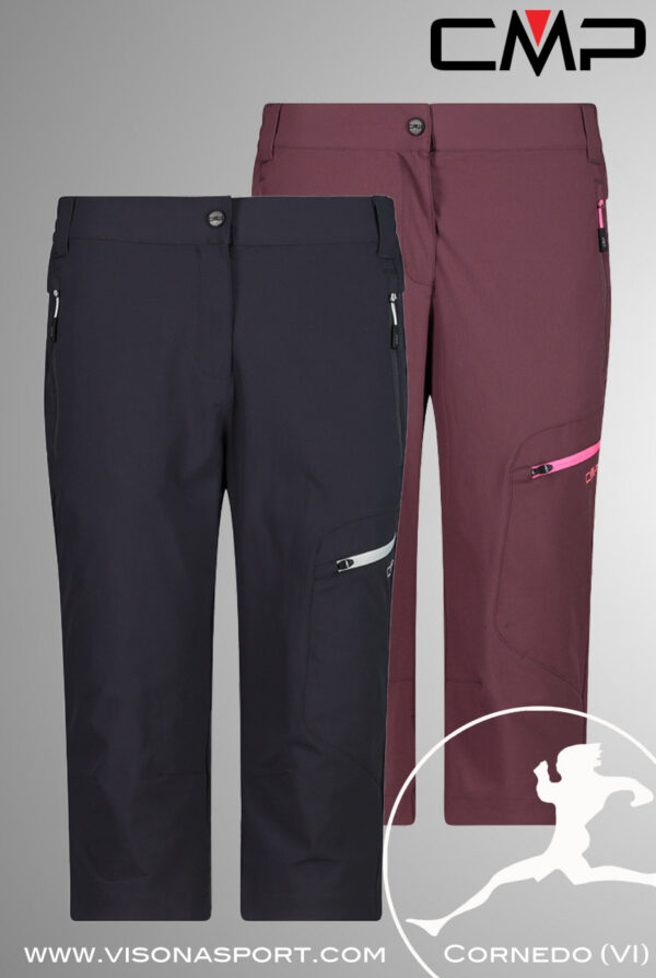 CMP PANTALONE CAPRI STRETCH 31T5126 ♀