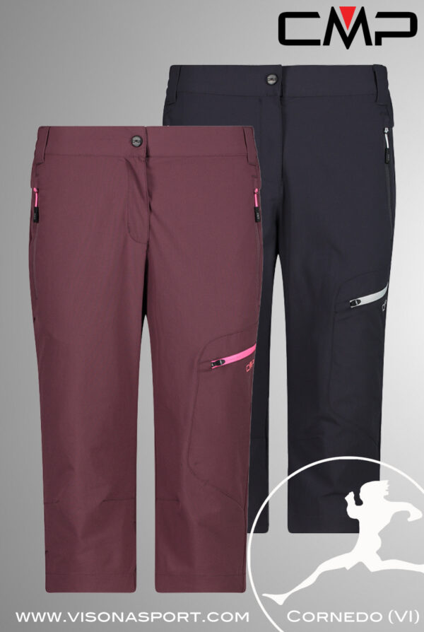 CMP PANTALONE CAPRI STRETCH 31T5126 ♀