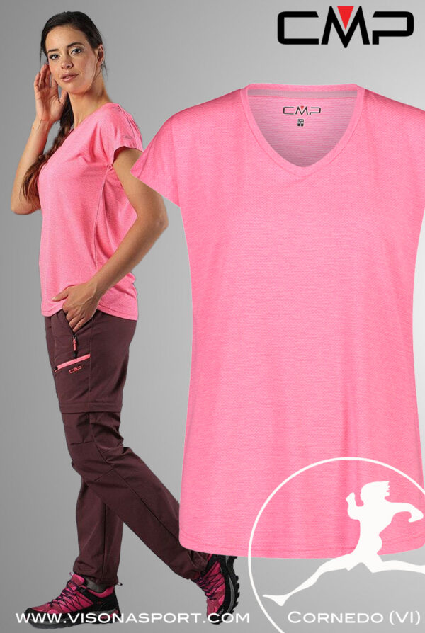 CMP T-SHIRT STRETCH 31T256 ♀