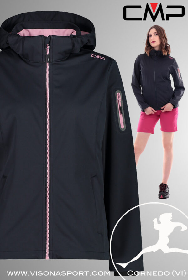 CMP GIACCA LIGHT SOFTSHELL 39A5016 ♀