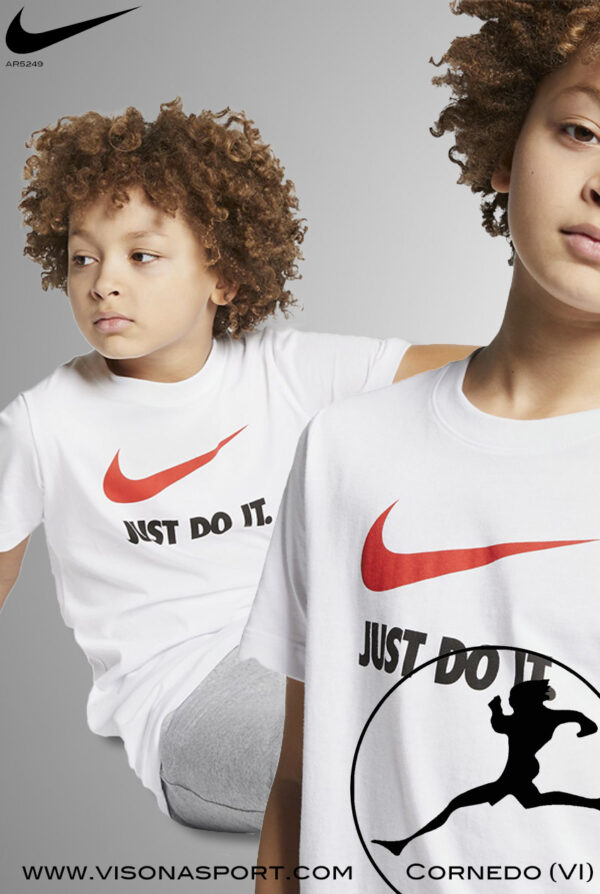 NIKE T-SHIRT BAMBINO AR5249-100 JR