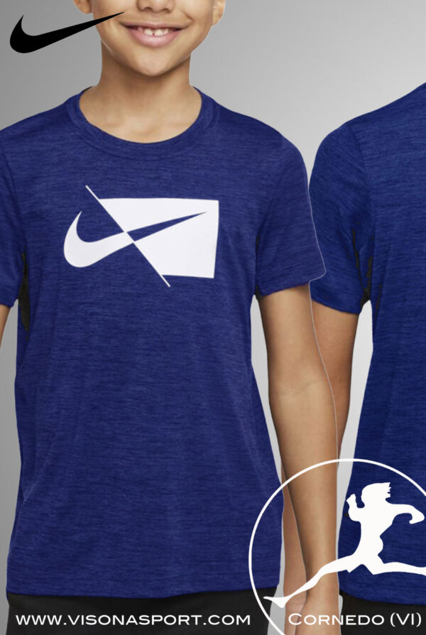 NIKE T-SHIRT MICROFIBRA DN5215-492 JR