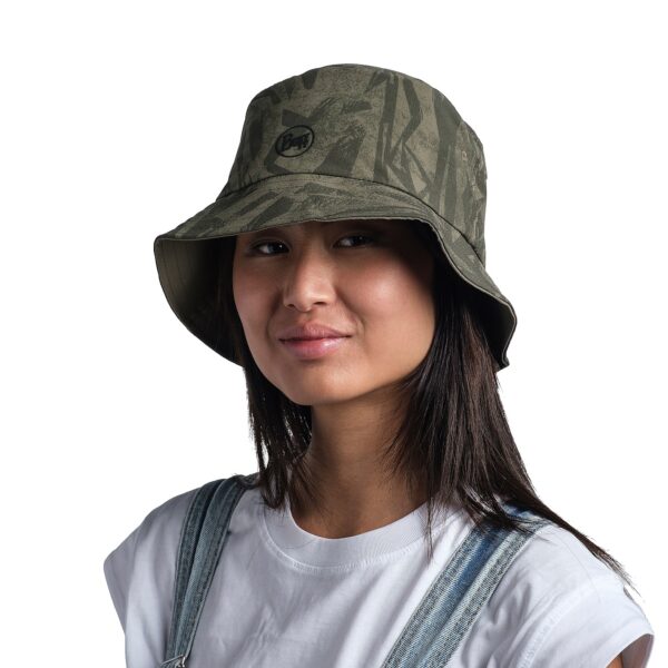 BUFF CAPPELLO PESCATORA ADVENTURE BUCKET HAT ACAI KHAKI 125343