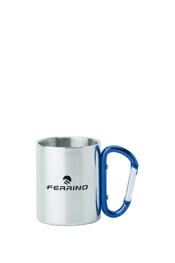 FERRINO TAZZA INOX CON MOSCHETTONE 79308HCU