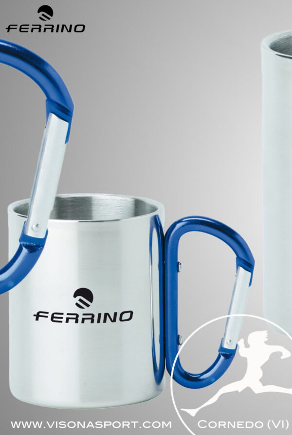 FERRINO TAZZA INOX CON MOSCHETTONE 79308HCU