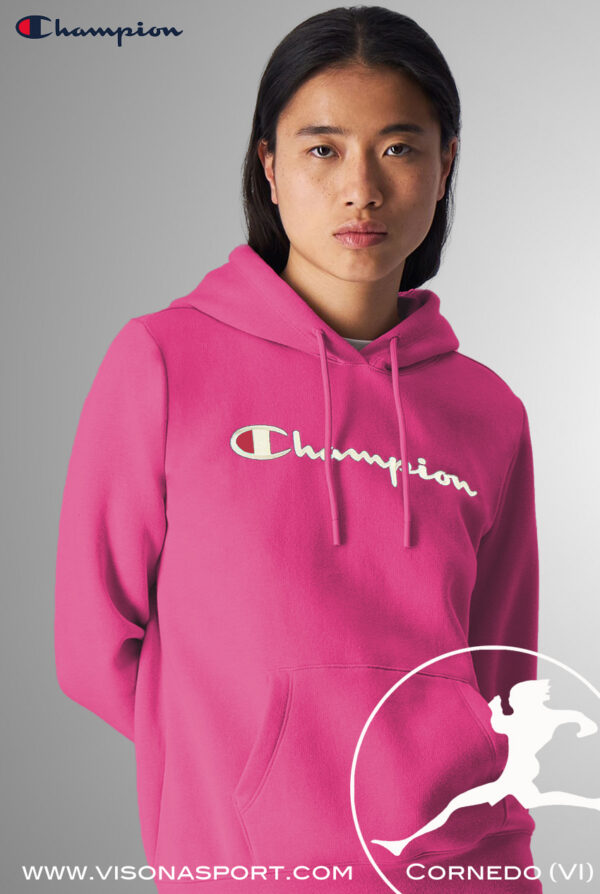 CHAMPION FELPA CON CAPPUCCIO 116579 ♀