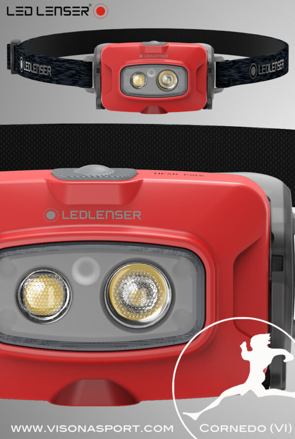 LED LENSER HF4R CORE LAMPADA FRONTALE RICARICABILE