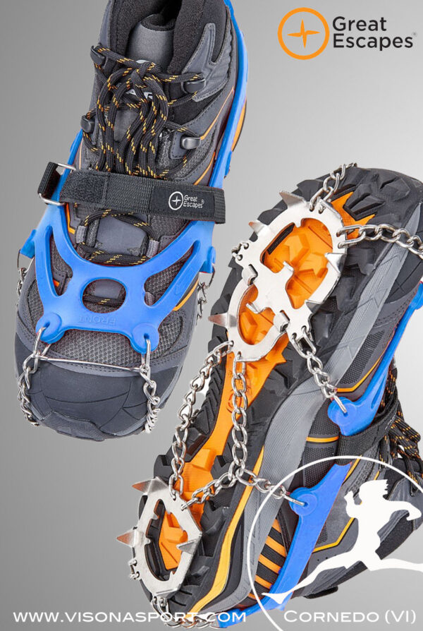 GREAT ESCAPES ICE CRAMPONS 202X000 GIALLO 36/38