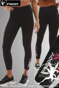 FREDDY LEGGINGS 7/8 LYCRA CON STAMPA TROPICAL SF5HS406 ♀