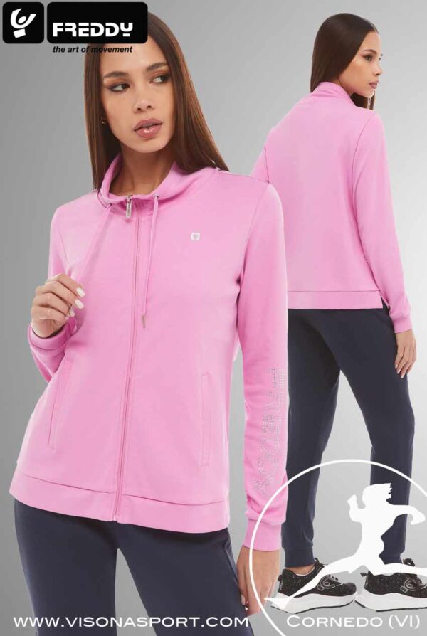 FREDDY TUTA FULL ZIP LEGGERA S4WTRK1 ♀