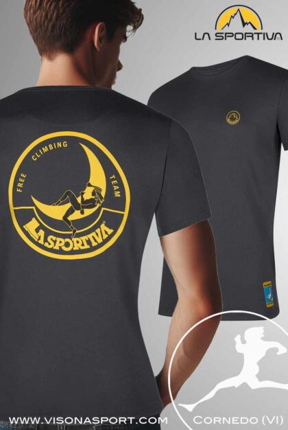 LA SPORTIVA CLIMBING ON THE MOON T-SHIRT F21640108 ♂