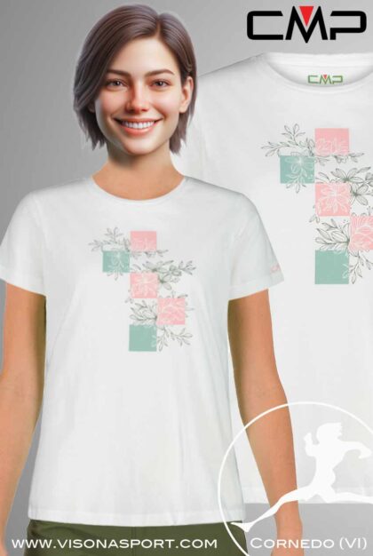 CMP t-SHIRT IN COTONE BIOLOGICO 33F7766 ♀