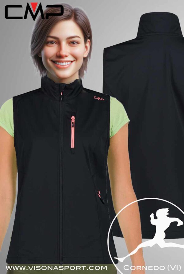 CMP GILET SOFTSHELL LEGGERO 39A5086 ♀