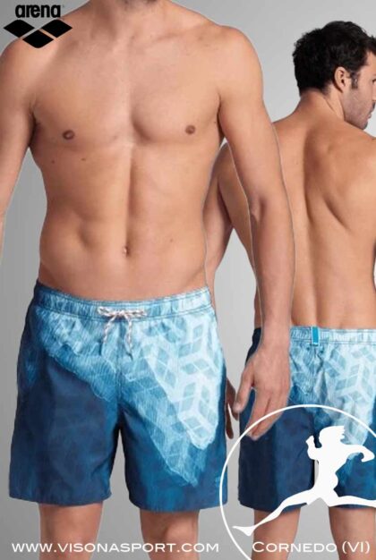 ARENA MEN'S WATER PRINT BEACH BOXER 007152180 ♂