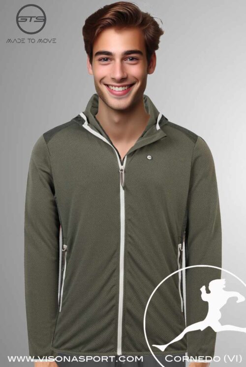 GTS GIACCA FLEECE LEGGERA COMB MIX HOODIE 302241M ♂