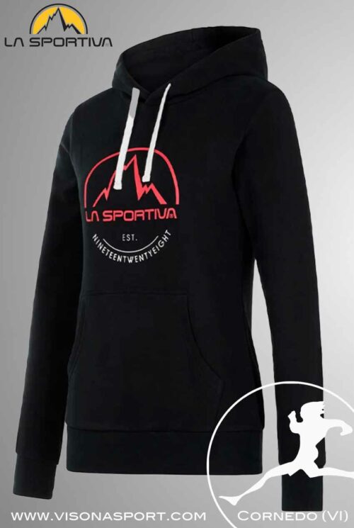 LA SPORTIVA FELPA FELPATA LOGO HOODY W 09S 999999 ♀