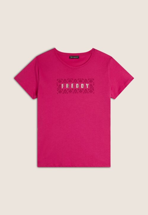 FREDDY T-SHIRT CON STAMPA FLOREALE S25WTRT3 ♀ - immagine 4